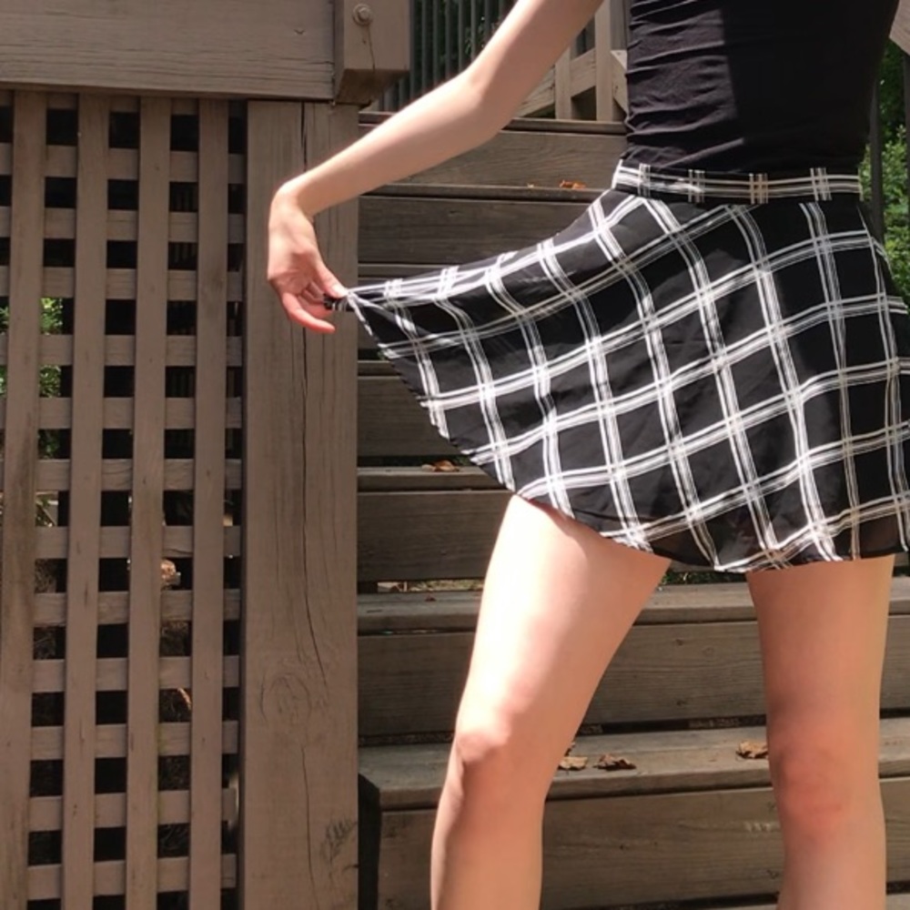 Forever 21 Plaid Mini Skirt